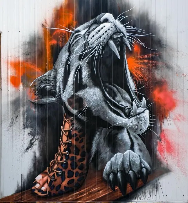 Čo je graffiti, trick art a aké má výhody umelecká maľba na stenu? — foto